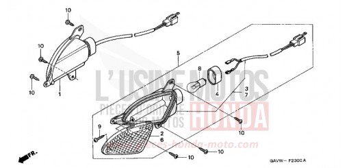 CLIGNOTANT SJ50X de 1999